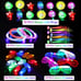 150 Pcs LED Light Up Toy Party Favors Glow In The Dark Party Supplies