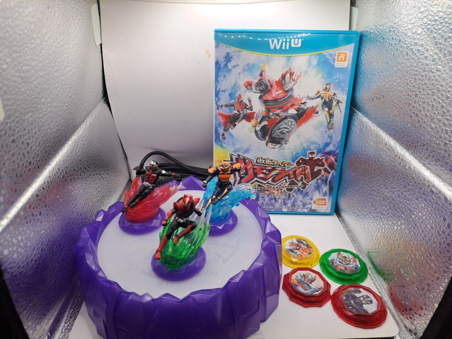 Kamen Rider Summonride Nintendo Wii U Namco Bandai CIB Japan Drive Gaim Wizard