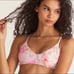 LOVESHACKFANCY X HURLEY - HIBISCUS REVERSIBLE CHEEKY BIKINI SET