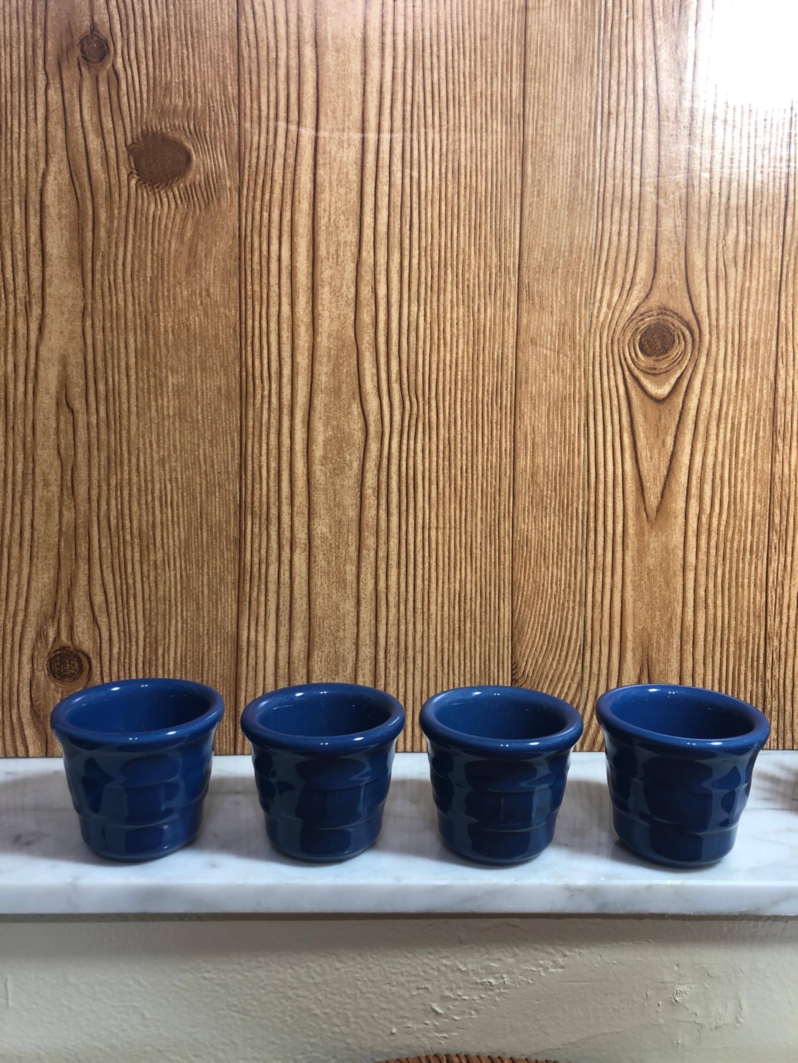 Longaberger Pottery Corn Flower Woven Traditions Votive Candle Holders 4