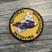 Original Vietnam Era 1960s 70s NATIONAL SKYDIVING ASSOCIATION PATCH Parachute