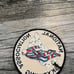 Original Vietnam Era 1960s 70s NATIONAL SKYDIVING ASSOCIATION PATCH Parachute