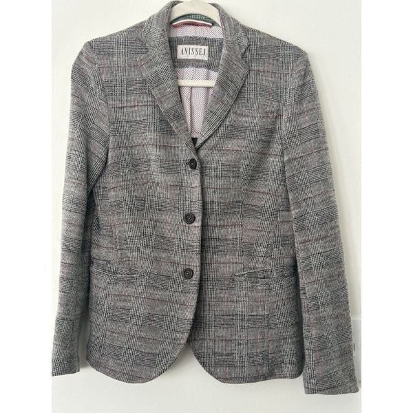 ANISSEJ Life Plaid Women’s Blazer 42