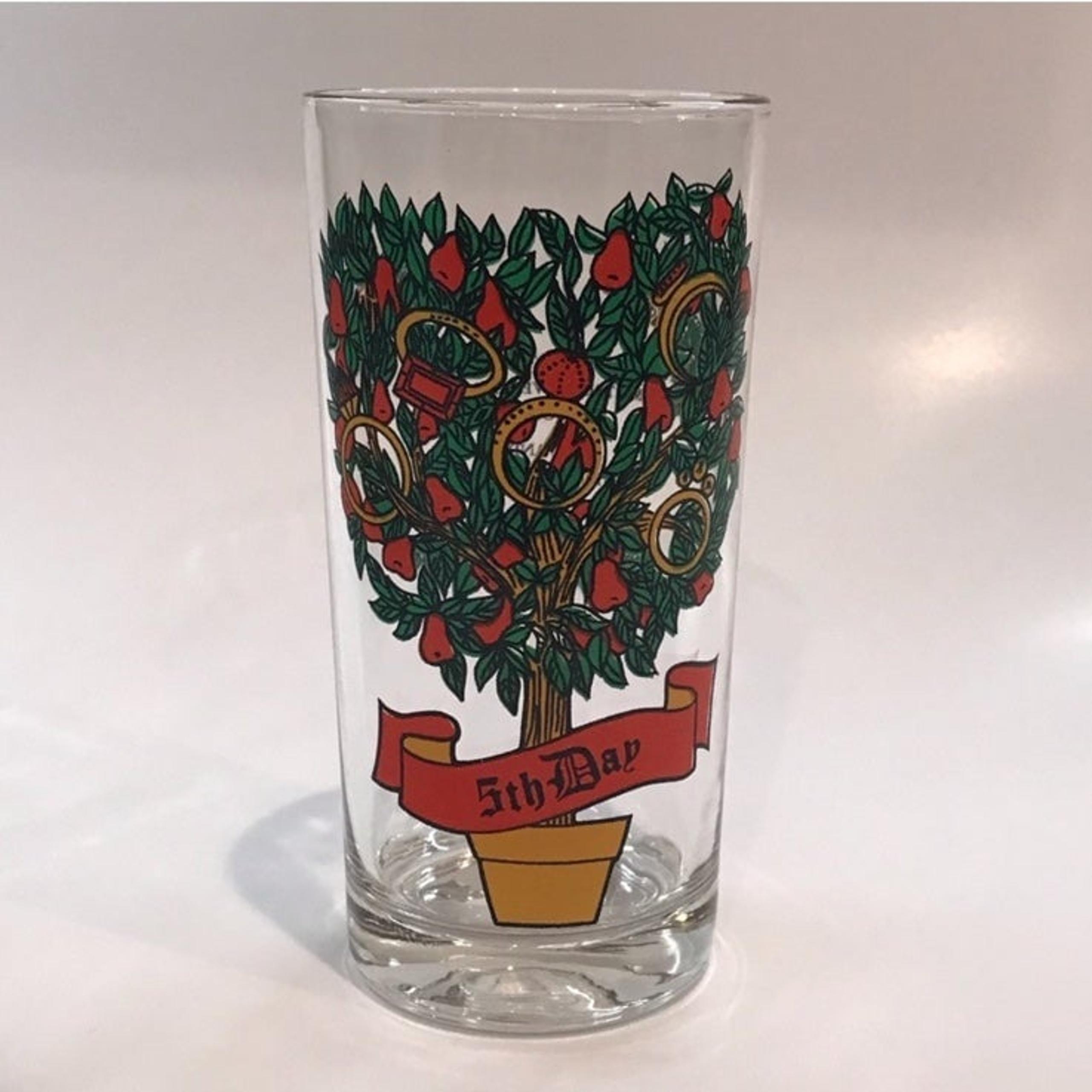 Sale Anchor hocking christmas glass tumbler