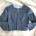 CROP DENIM JEAN JACKET 00P