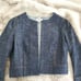 CROP DENIM JEAN JACKET 00P