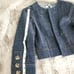 CROP DENIM JEAN JACKET 00P