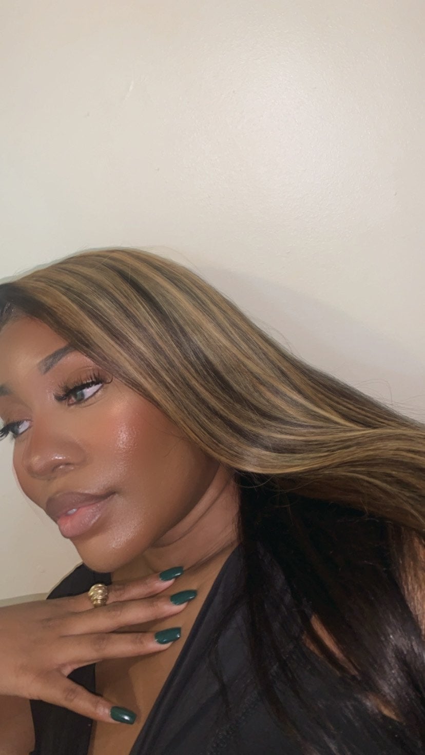 100% Brazilian Highlight wig