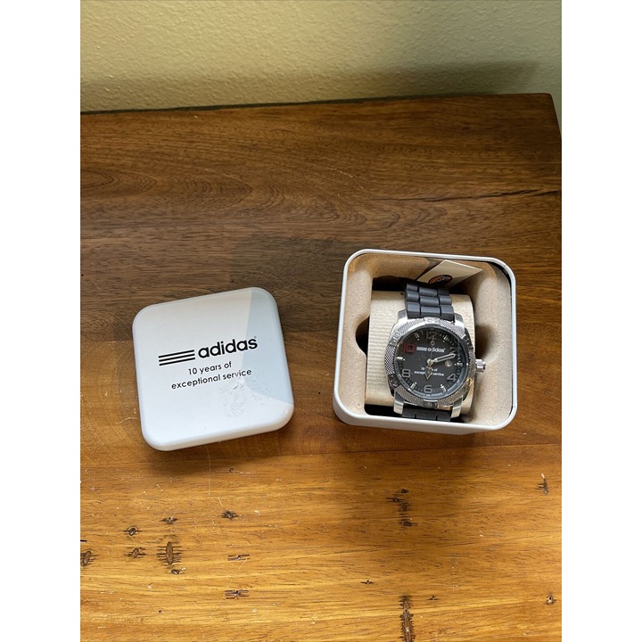 Adidas by Fossil. Mirror Face Display Full Featured Alarm Watch. 2 Year Warranty