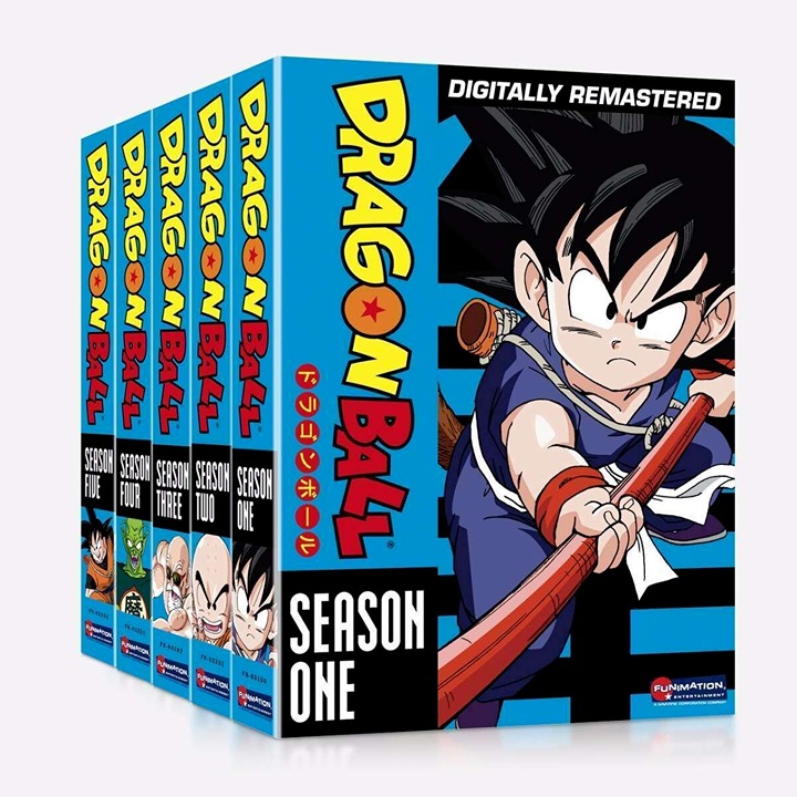 Dragon Ball: Complete Series Seasons 1 - 5 (DVD, 2020, 25-Disc Set) Region 1