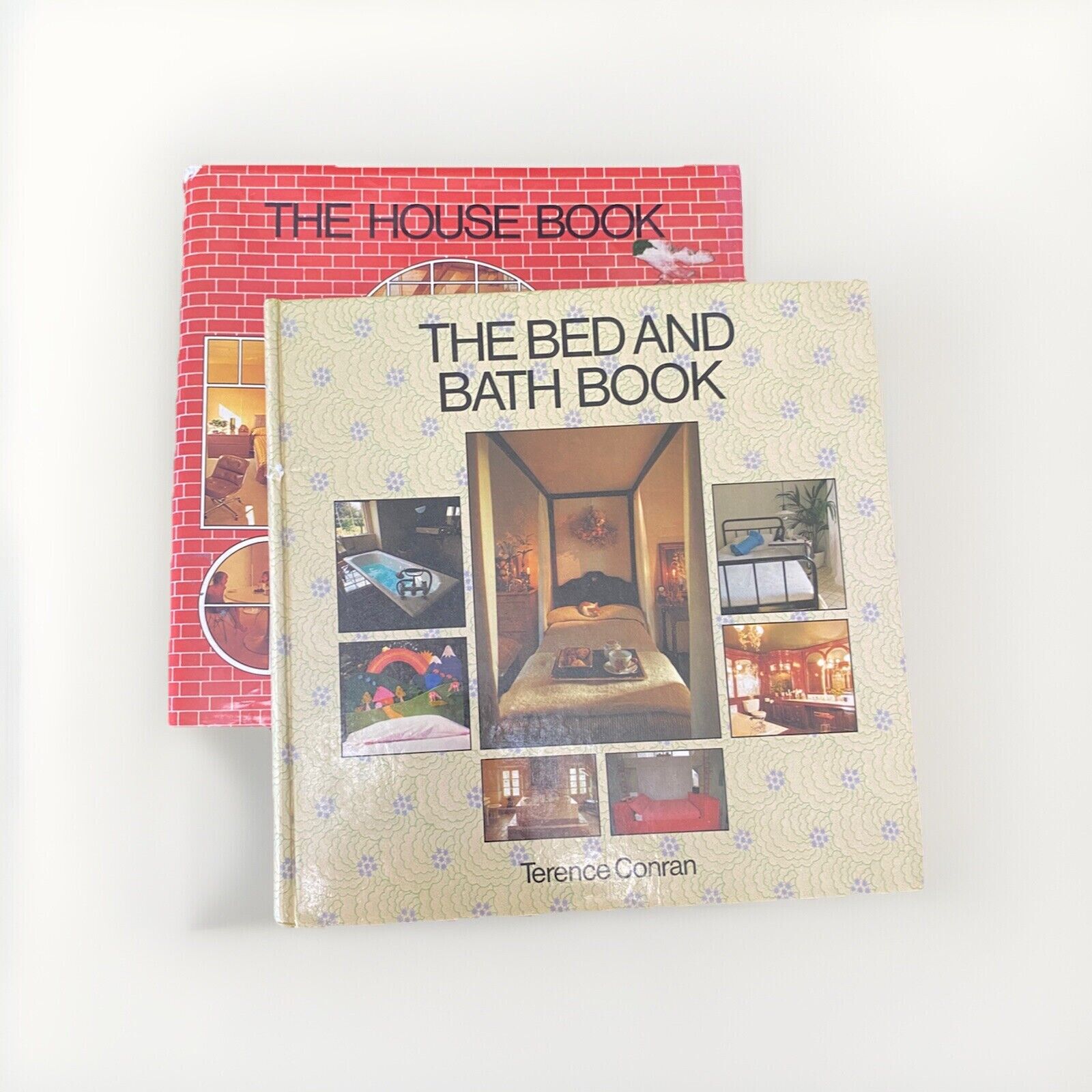 Lot Of 2 Terence Conran Books- House, Bed And Bath Books