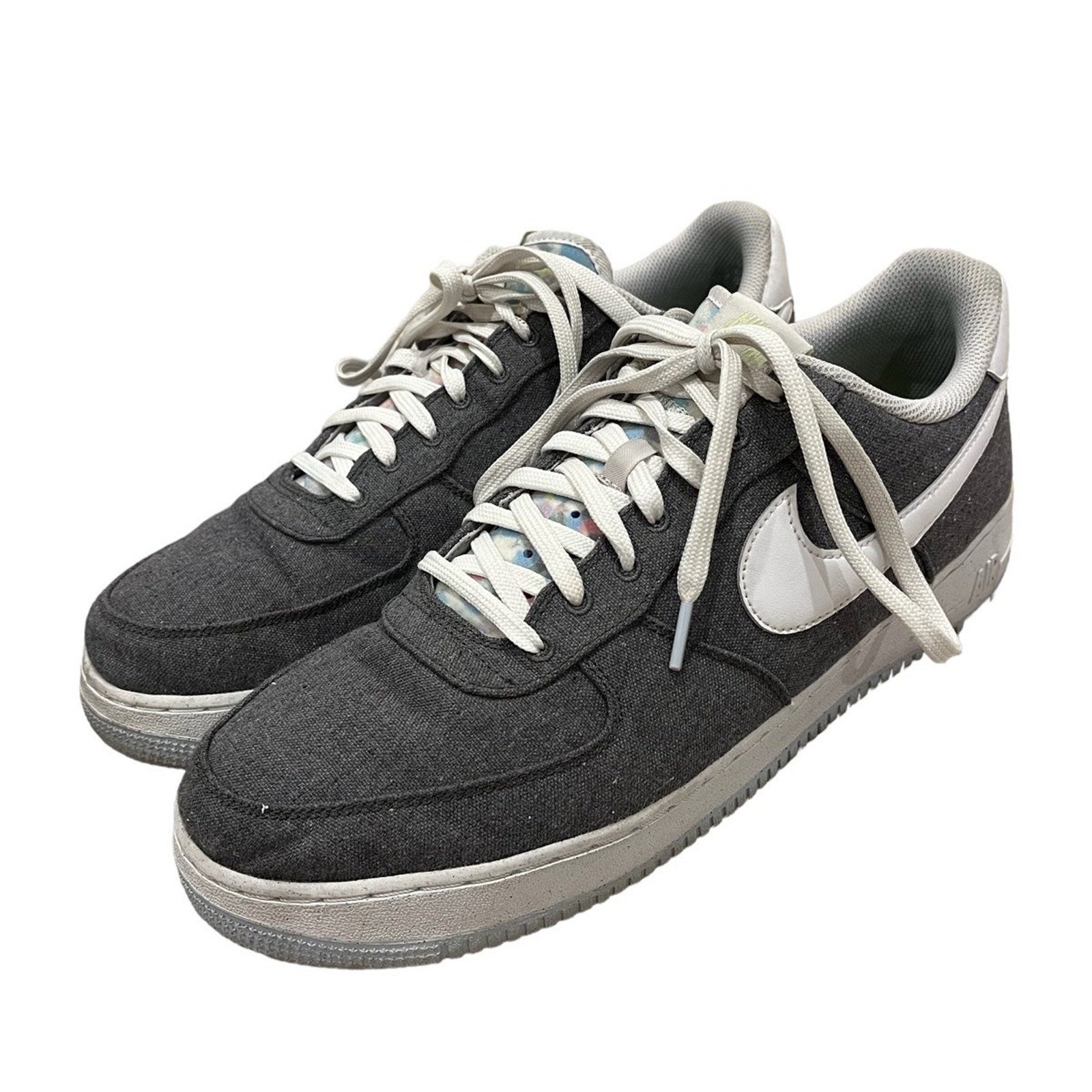 Nike Air Force 07 Recycled Canvas Iron Grey-Barely Volt CN0866