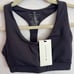 - THRIVE SOCIETE Womens Basic C olor Block Sports Bra (Slate Grey, X-Small)