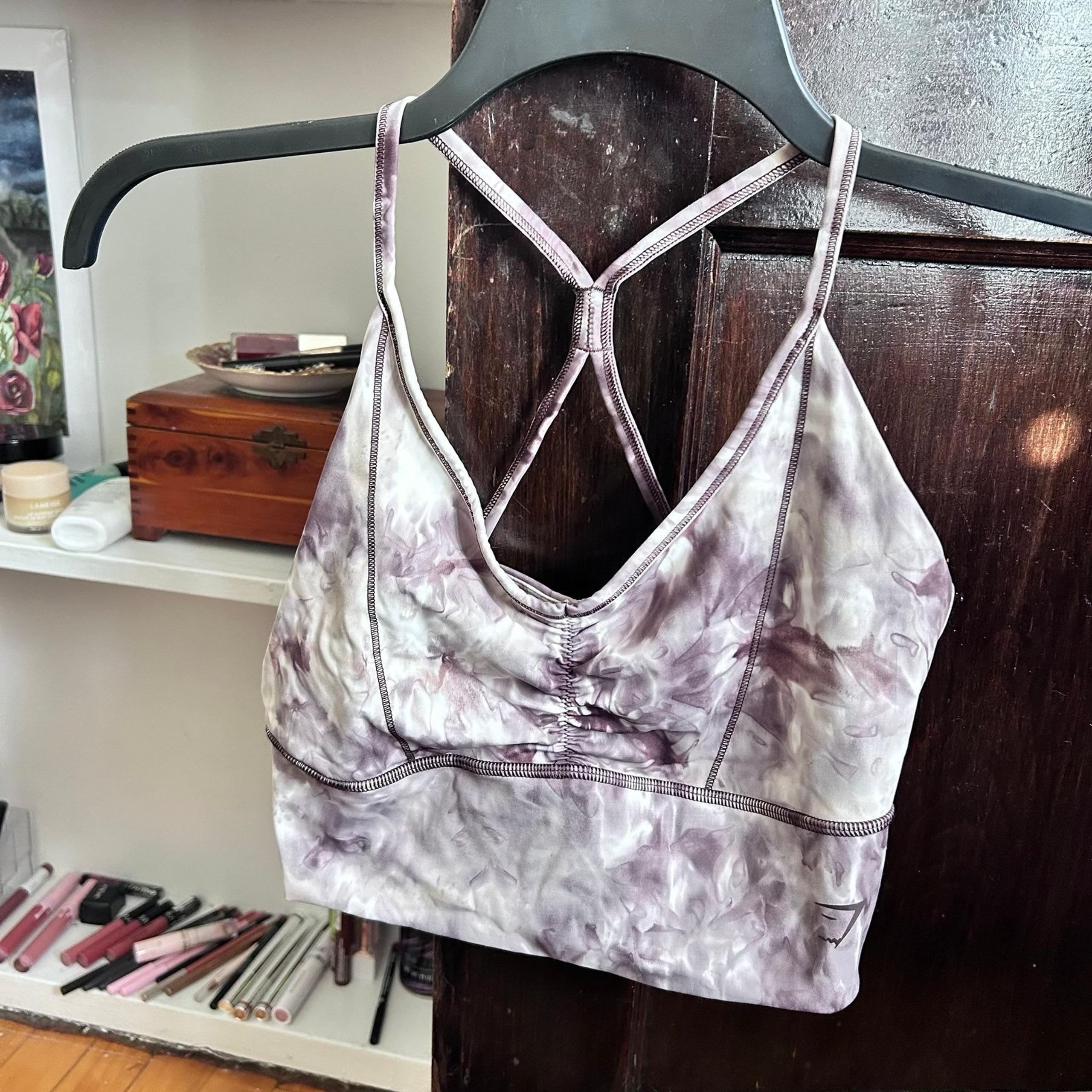 gymshark active racerback sports bra
