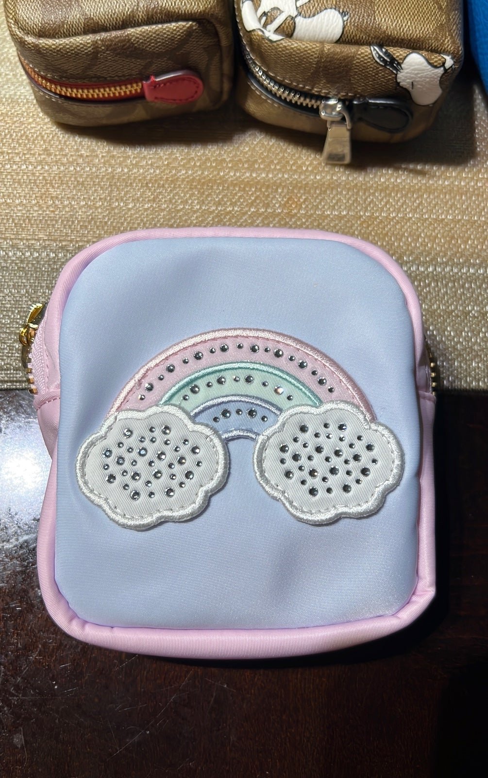 stoney clover lane pastel mini pouch