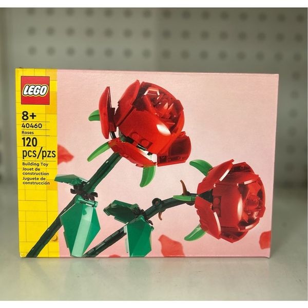 LEGO Roses Botanical Flower Collection Building Set 40460