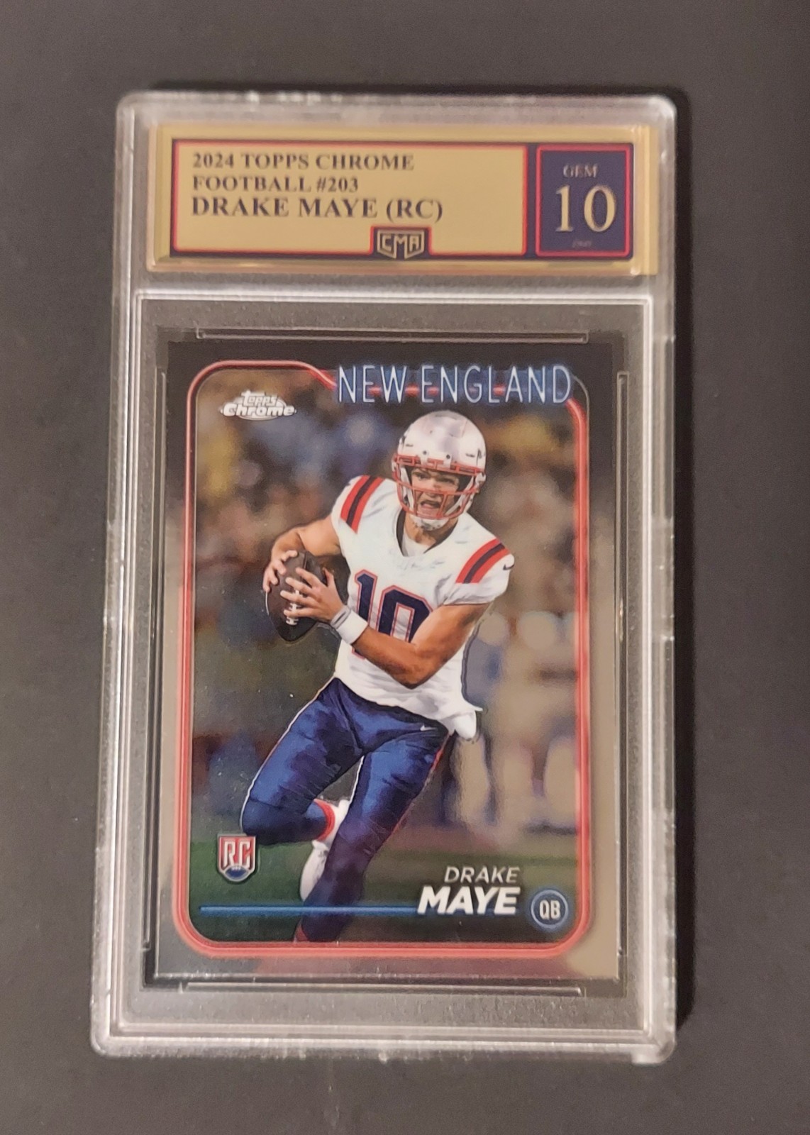 2024 Topps Chrome Football Drake Maye (RC)