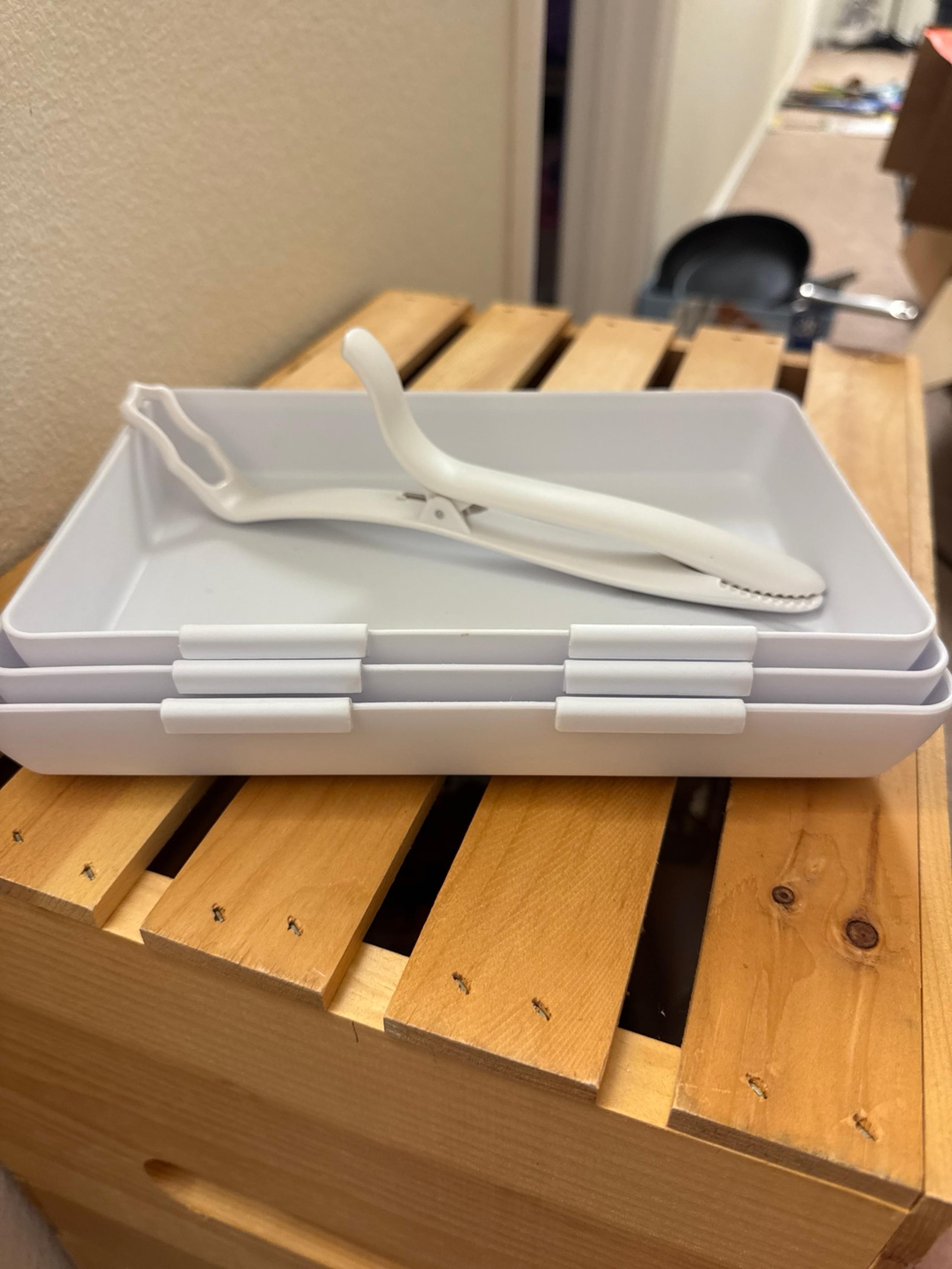 Pampered Chef Coating Trays and Tong