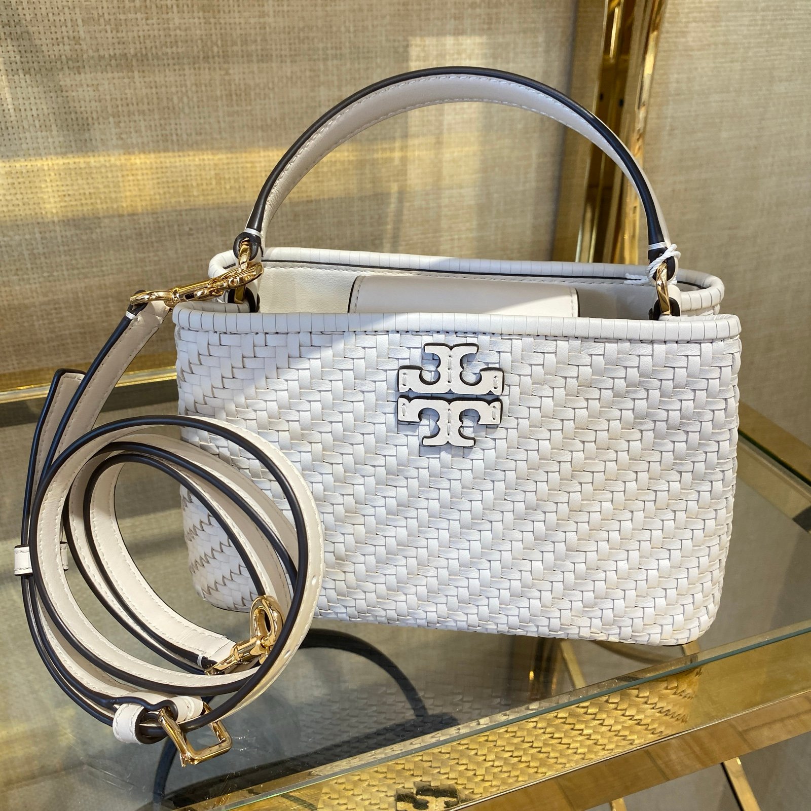 新作★Tory Burch★BRITTEN MICRO SATCHEL 156012 NEW Tory Burch Britten Micro Satchel 156012