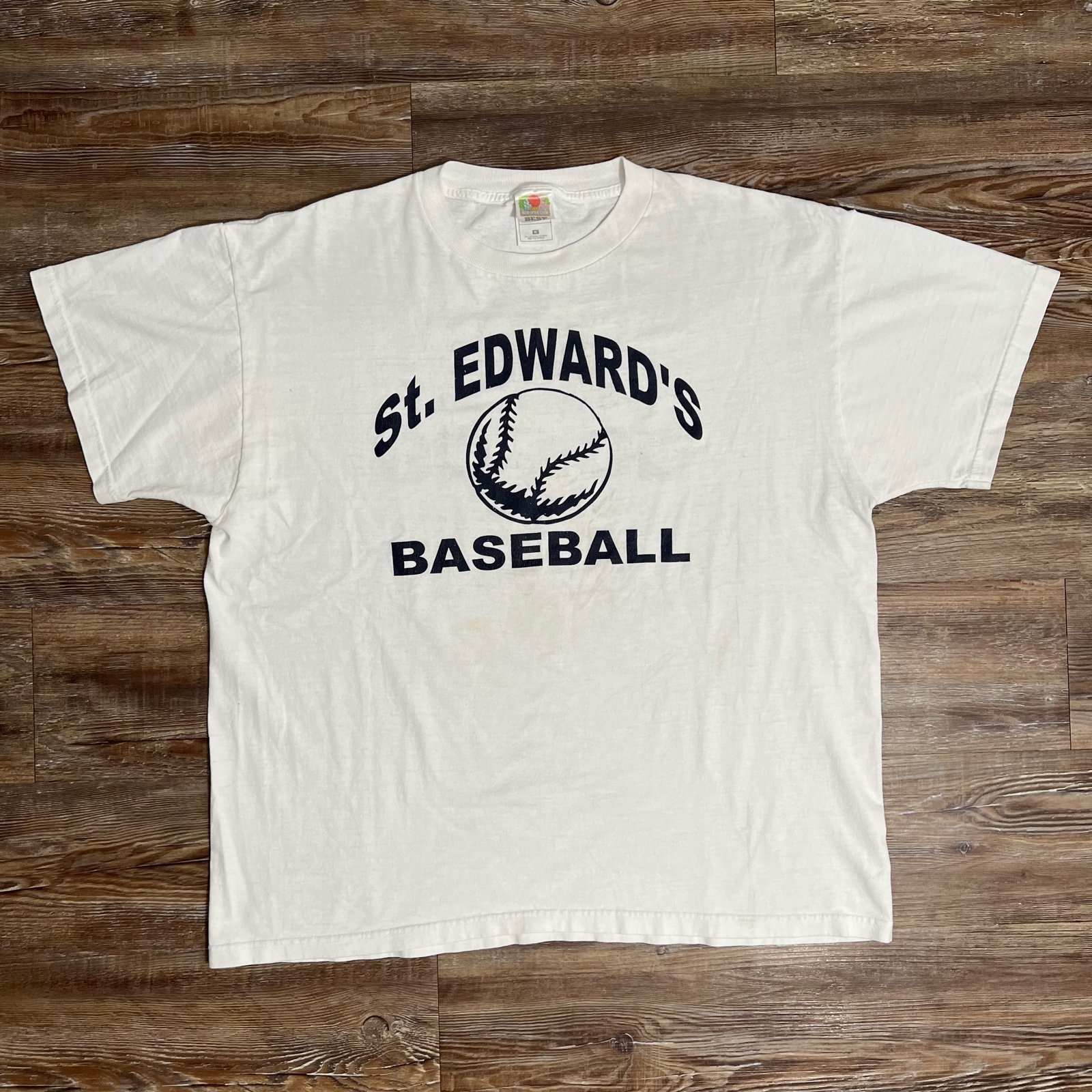 Vintage St. Edwards University Hilltoppers Baseball Adidas T-Shirt Men’s Size XL