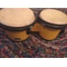 CB Latin percussion bongos Double hand drum Kaman Wooden Instrument Vintage Musi