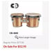 CB Latin percussion bongos Double hand drum Kaman Wooden Instrument Vintage Musi