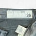 Rag & Bone Legging Skinny Pewter Metallic Pants Women's 26 Dry Clean Only