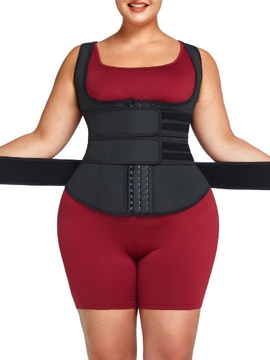 S-6XL Waist Trainer Cincher 3 Belts!