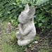 Garden Statue，Meditation Dog Meditation Dog Outdoor Decoration Garden Statue