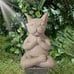Garden Statue，Meditation Dog Meditation Dog Outdoor Decoration Garden Statue