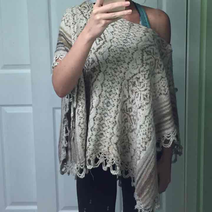 FREE PEOPLE poncho