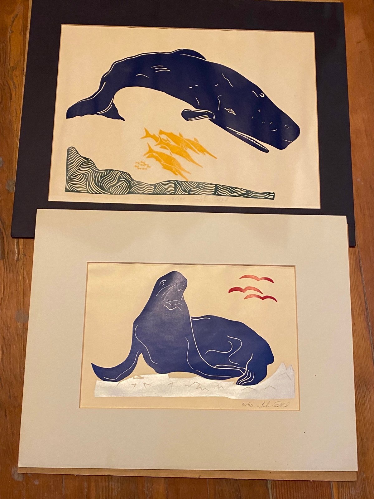 2 numbered prints from John Sollid