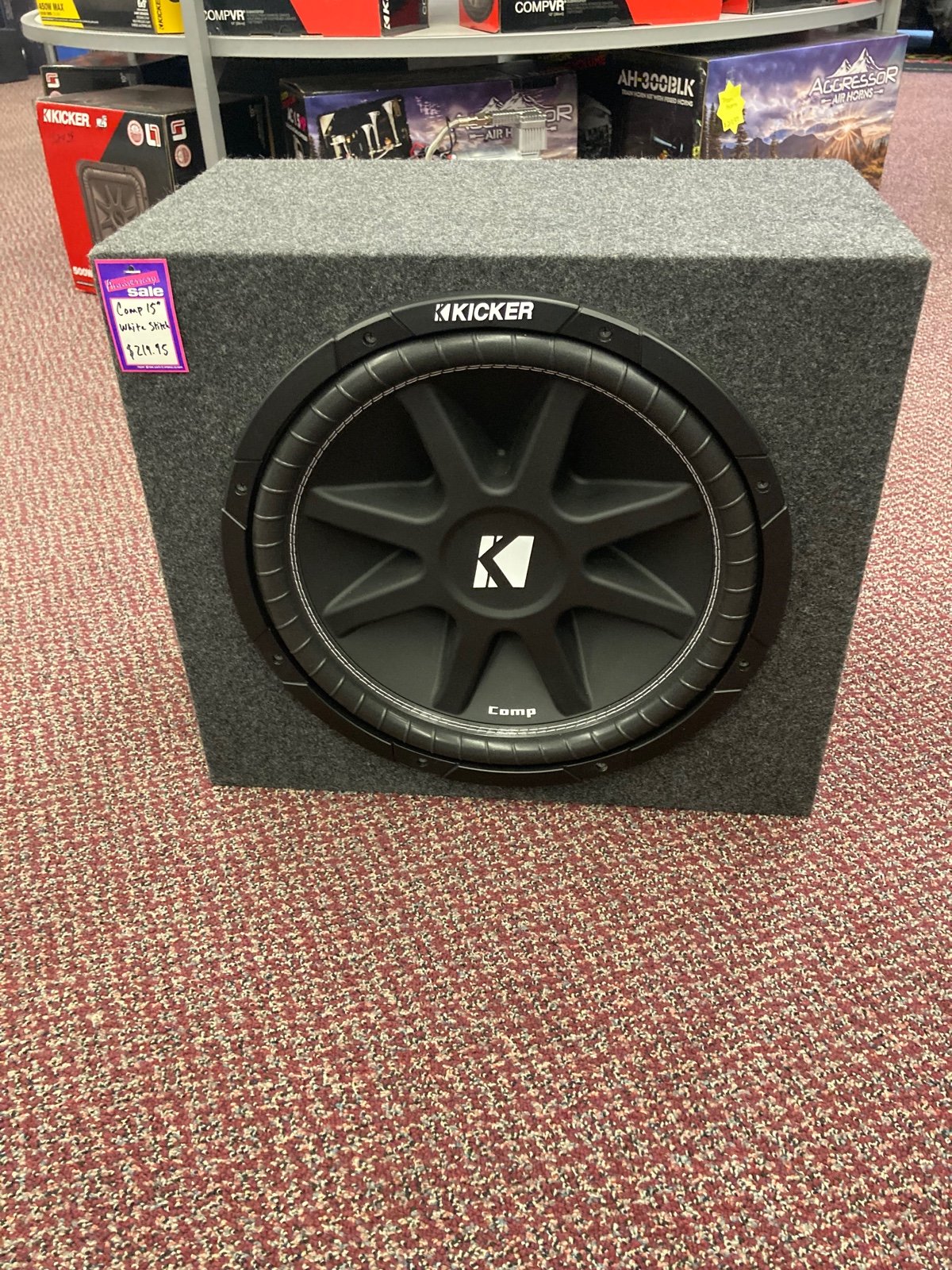 15” Kicker Comp w/box