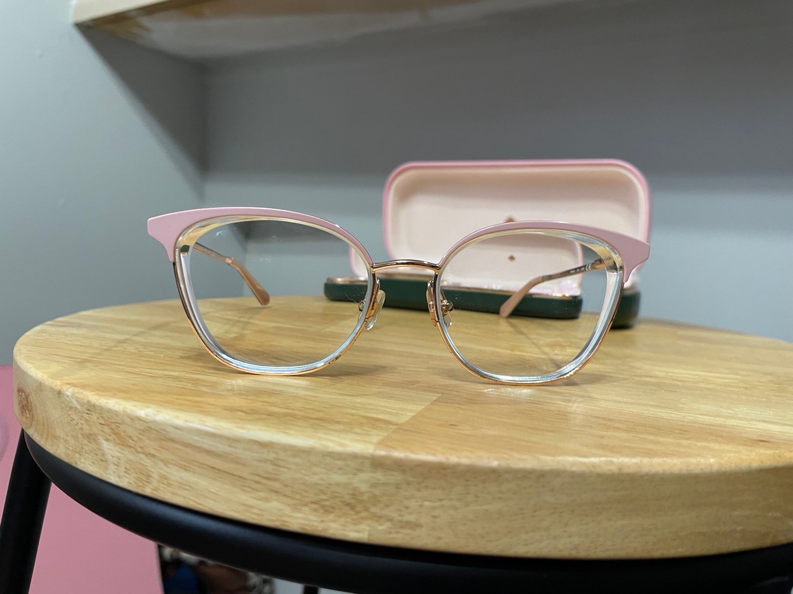 Kate Spade Pink Designer Eyeglasses (Tana/G)