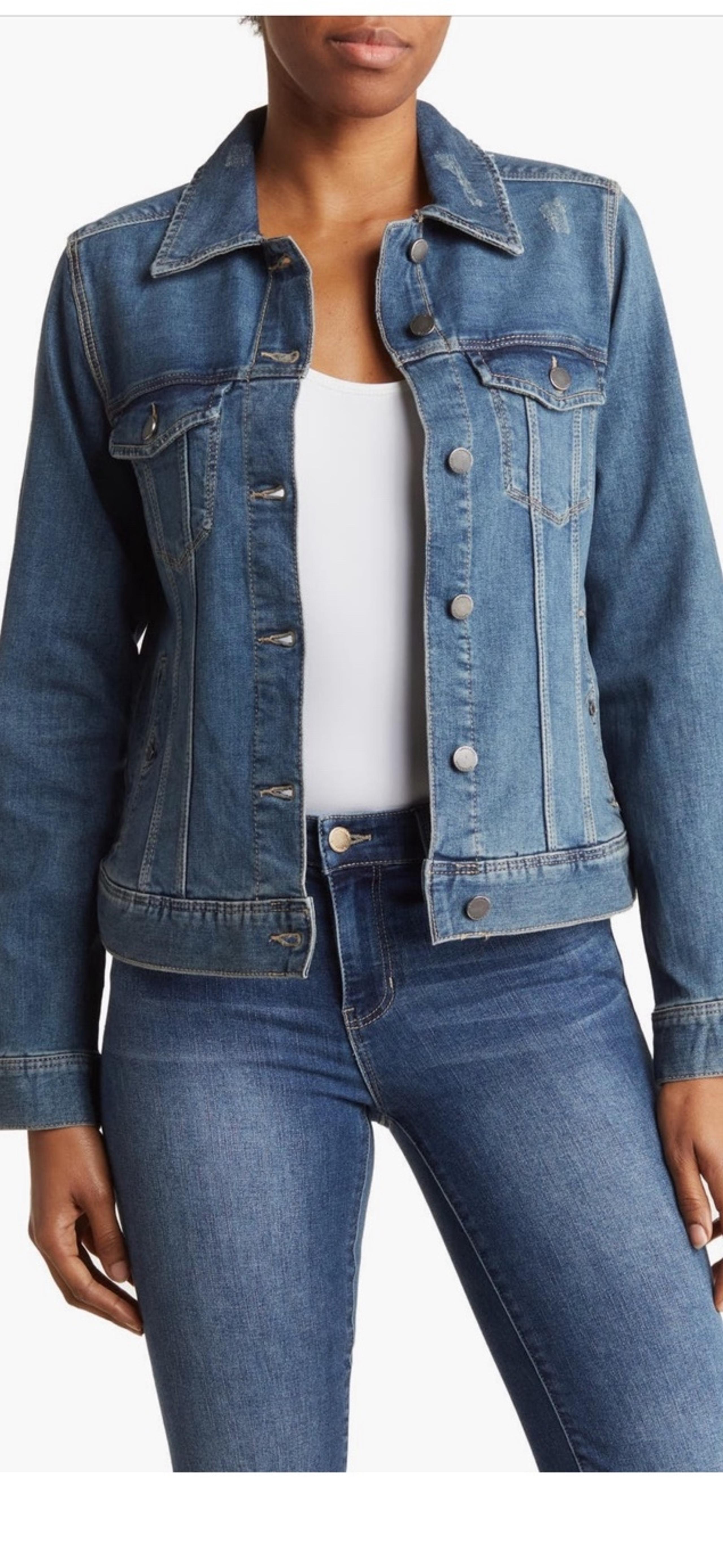 Liverpool Los Angeles Classic Denim Jacket- Size XXL (Runs Small, like L or XL)