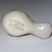 Fenton antique rose bird glossy cream with blush hand painted roses signed
