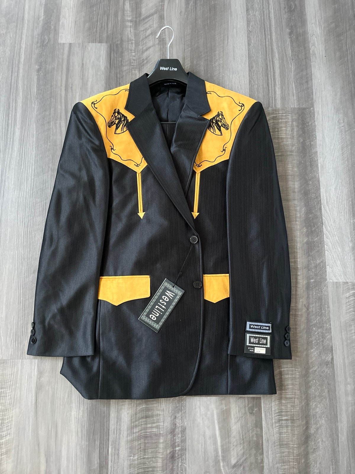 West Line black jacket with pants