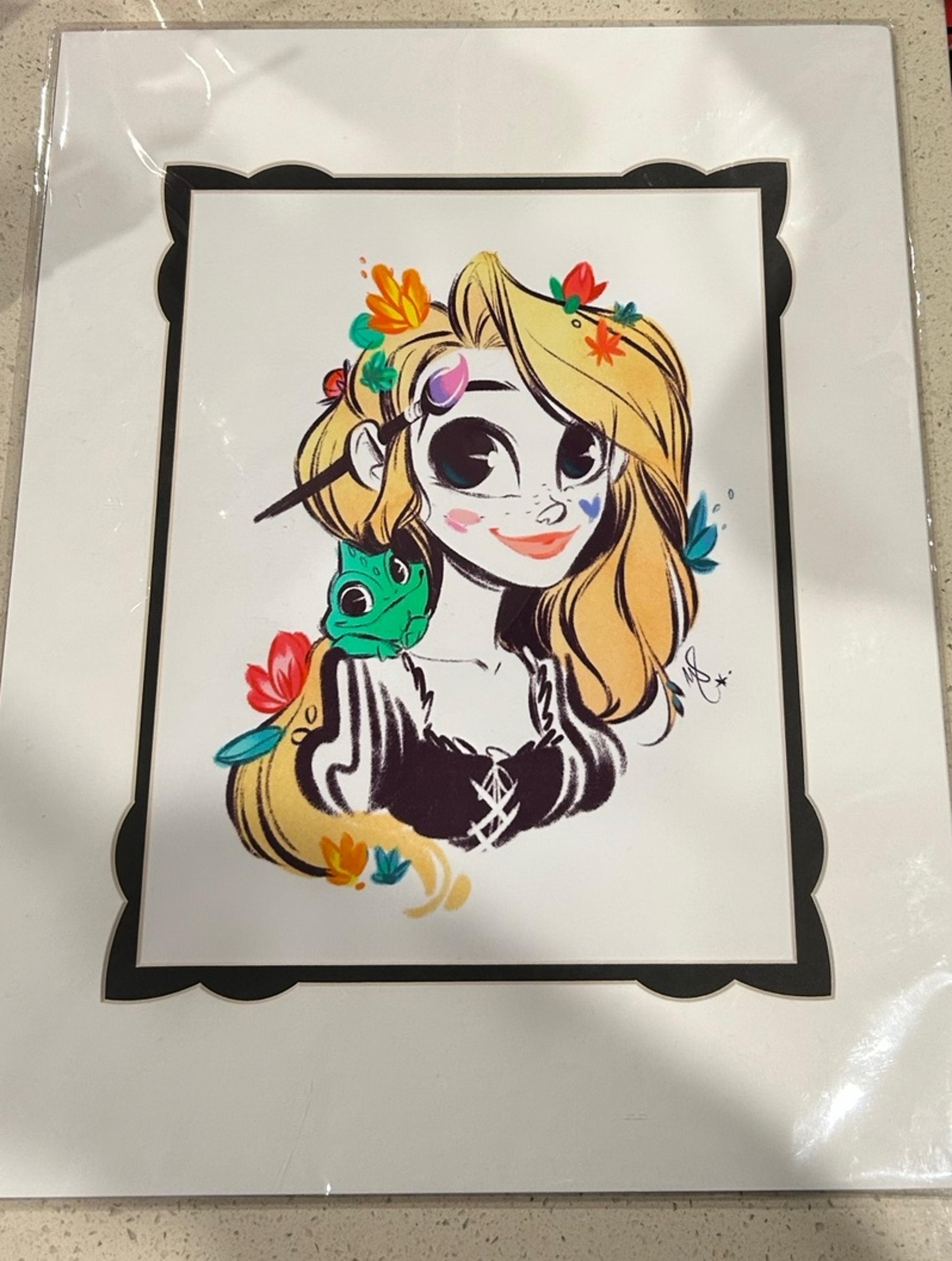 Rapunzel painting