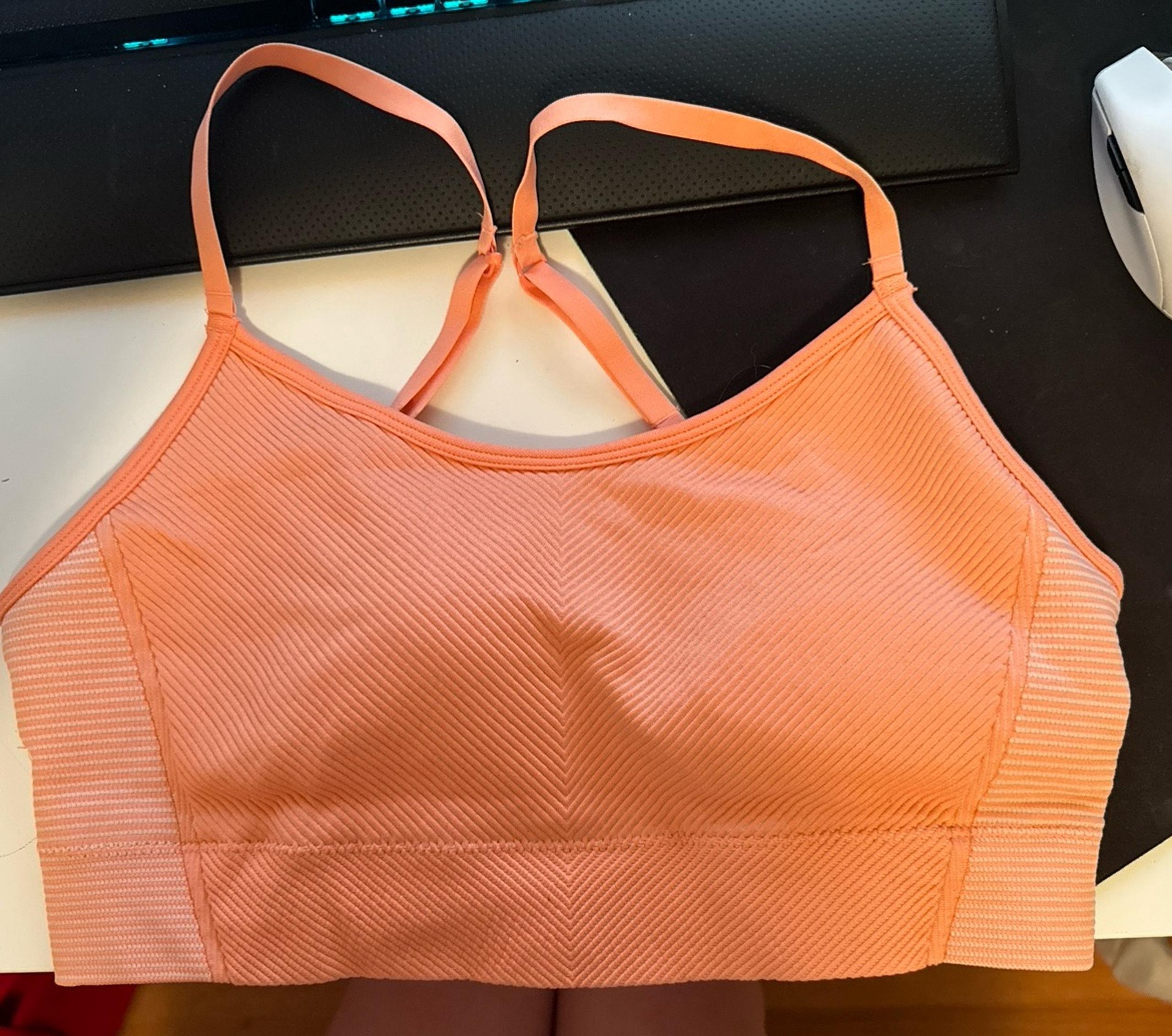 offline sports bra, orange - aerie