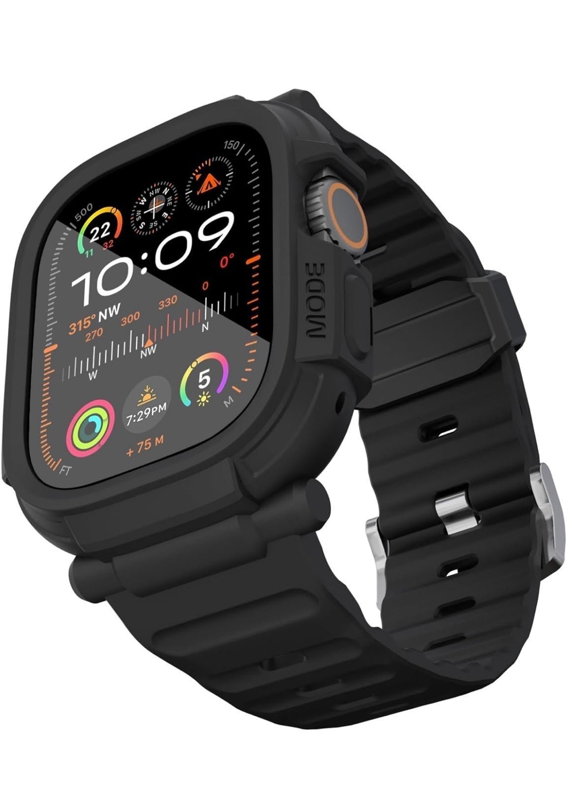Apple ultra 2 watch case 49mm w/ tempered glass