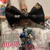 Harry Potter fabric bow beaded bag purse charm