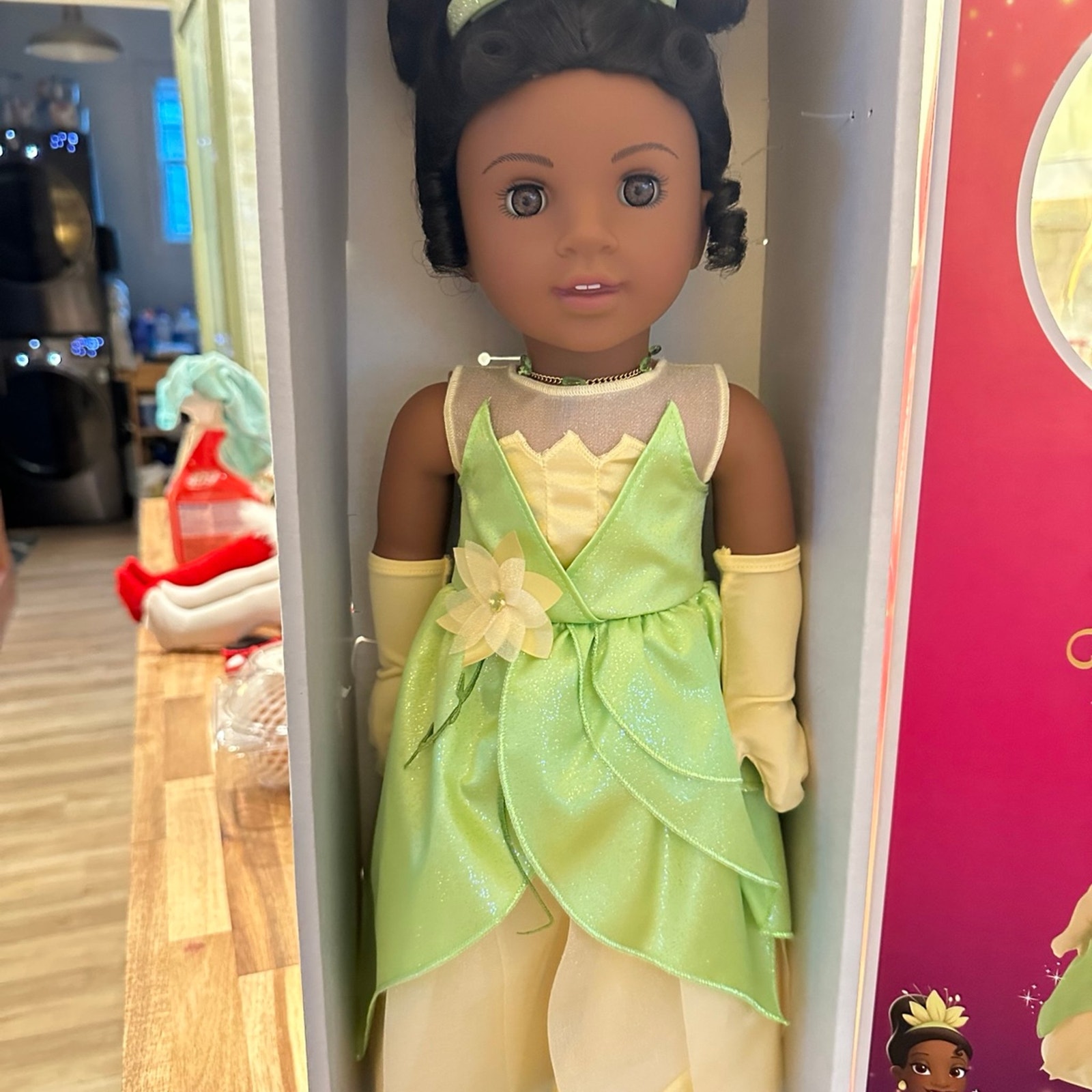 AMERICAN GIRL DISNEY PRINCESS 18” TIANA DOLL with BOX Ready To Ship
