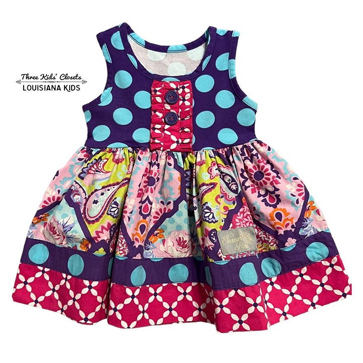 Eleanor Rose 12m Bandana Breeze Dress