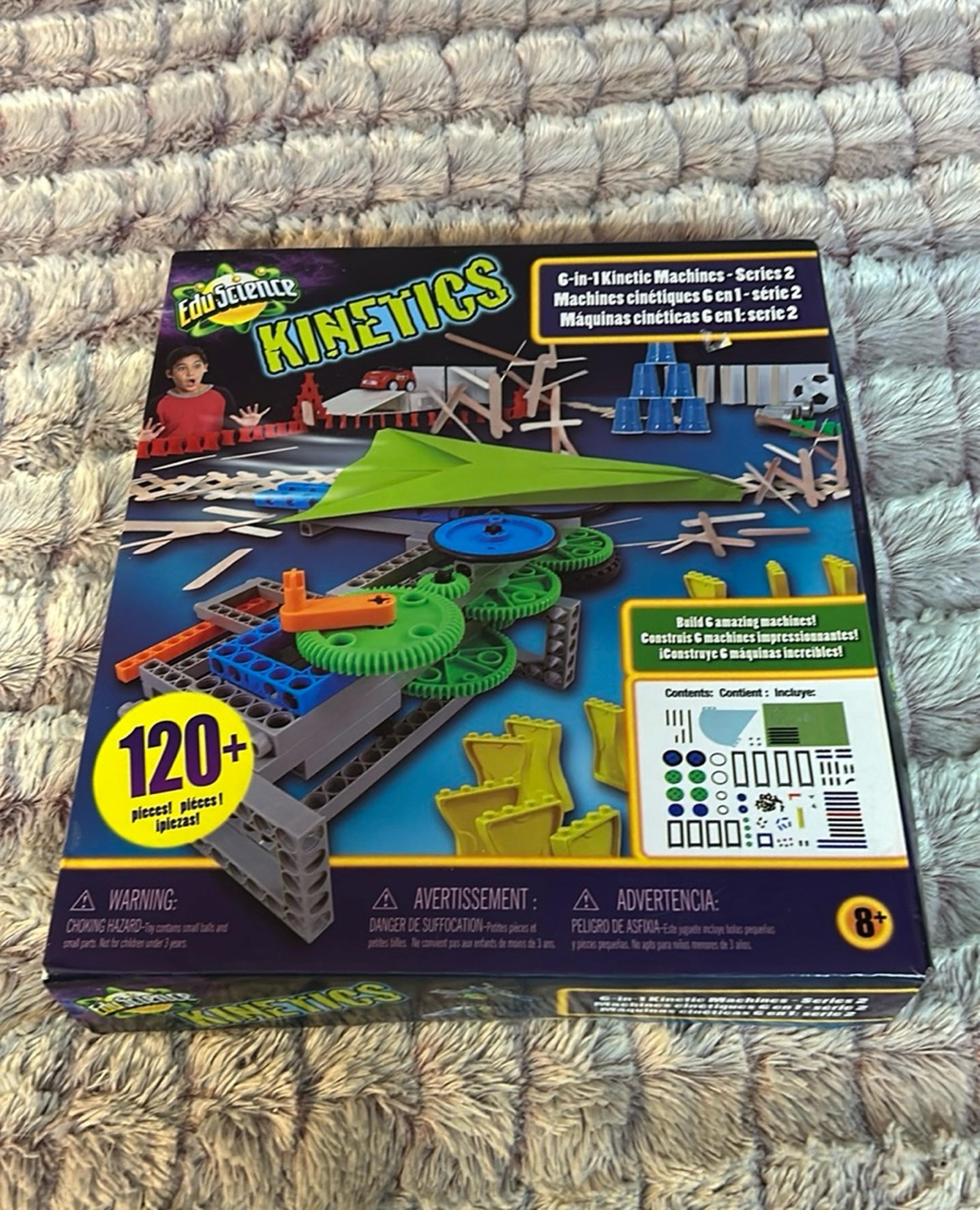 Eduscience Kinetics 120 Pieces 6-in-1 Machines Series 2