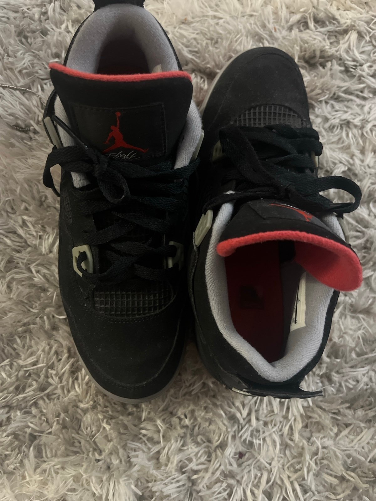 Air Jordan 4 Retro GS 'Bred' 2012