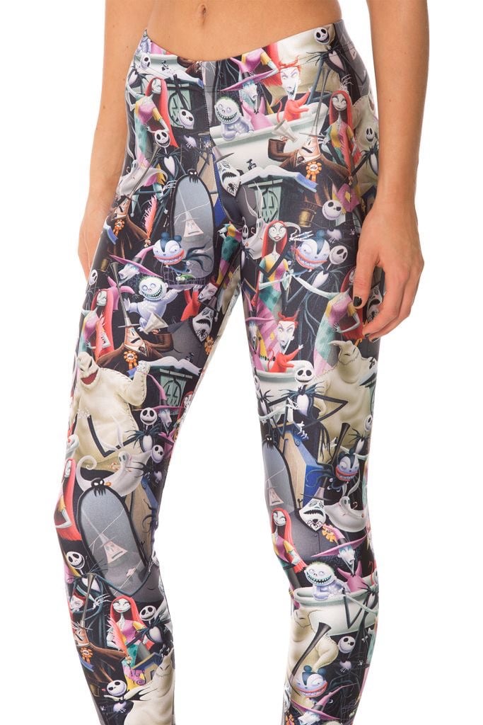 Blackmilk clothing nightmare before Christmas leggings XL Extra Large