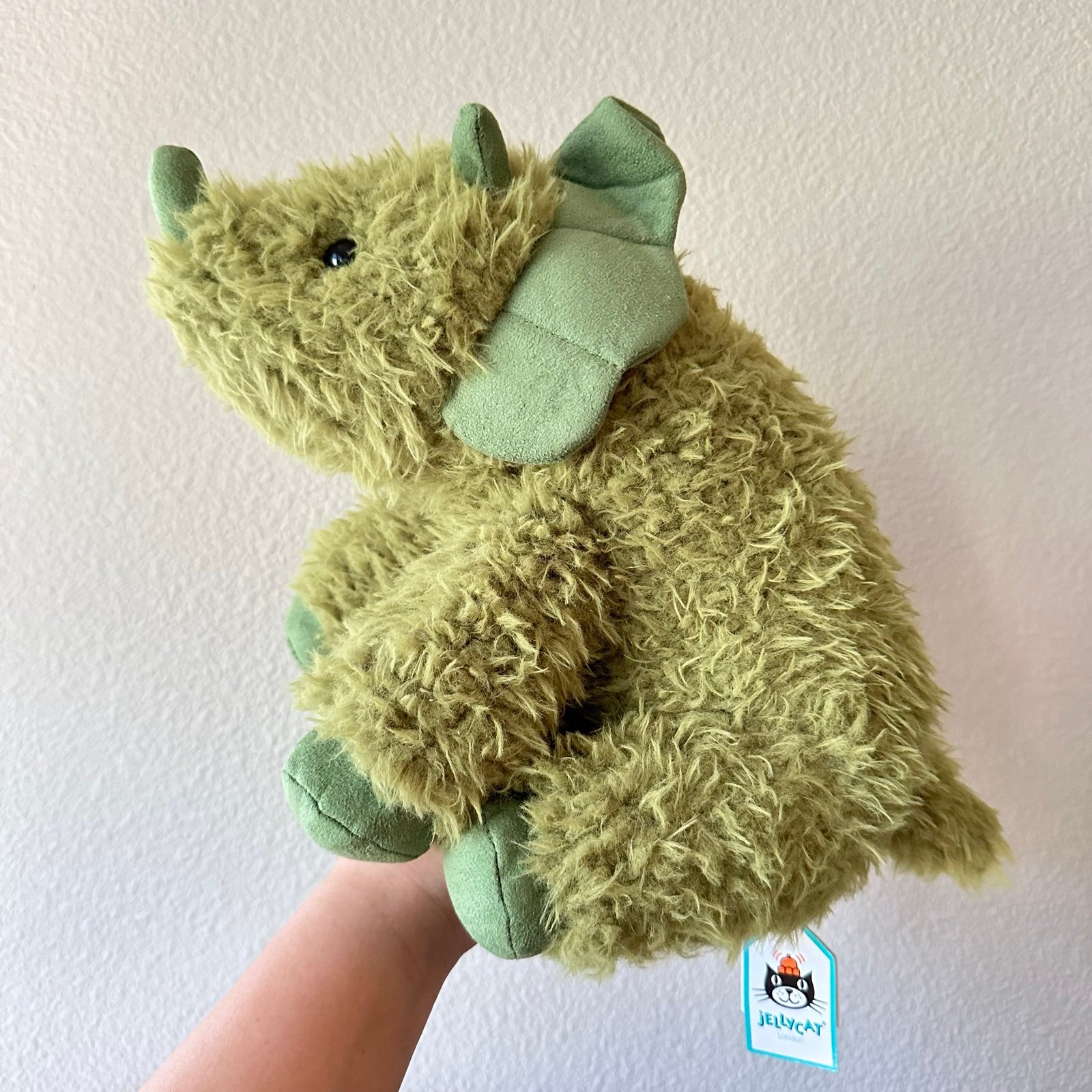 AUTHENTIC Jellycat Curvie Dino NWT ❗️RETIRED - VHTF❗️