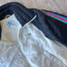 True Vintage 80s 90s Retro OP Ocean Pacific Puffer Jacket Removable Sleeves