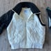 True Vintage 80s 90s Retro OP Ocean Pacific Puffer Jacket Removable Sleeves