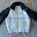 True Vintage 80s 90s Retro OP Ocean Pacific Puffer Jacket Removable Sleeves